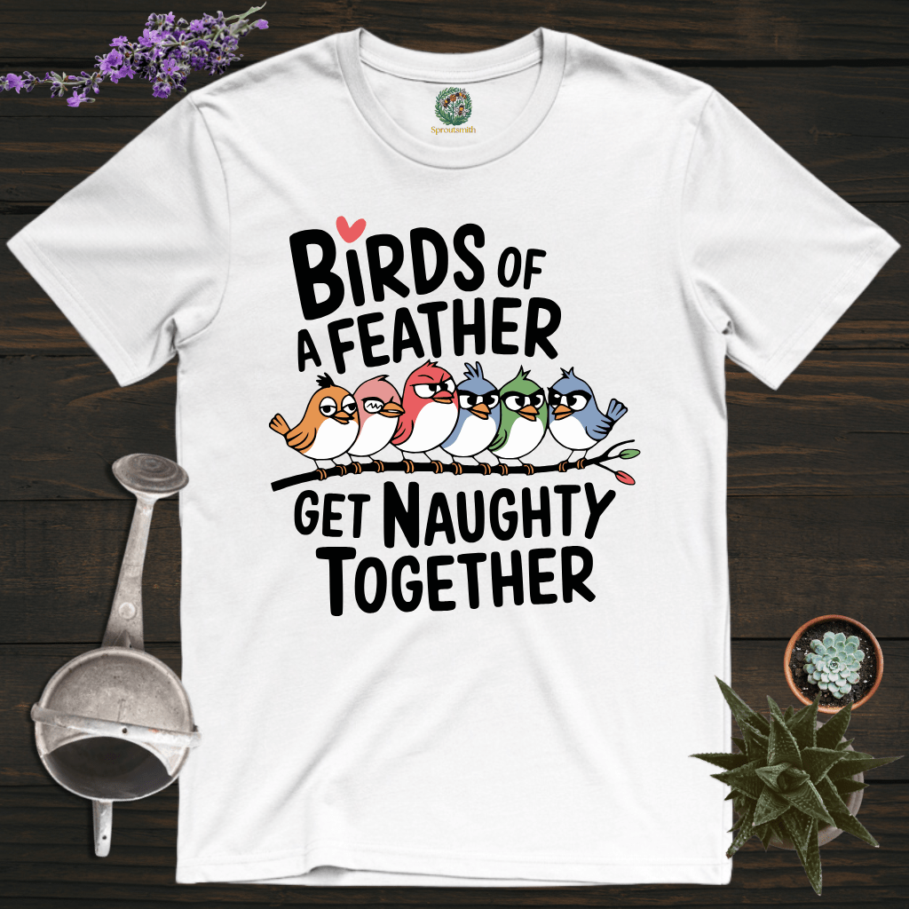 Sproutsmith T-Shirt White / S Birds of a Feather T-Shirt