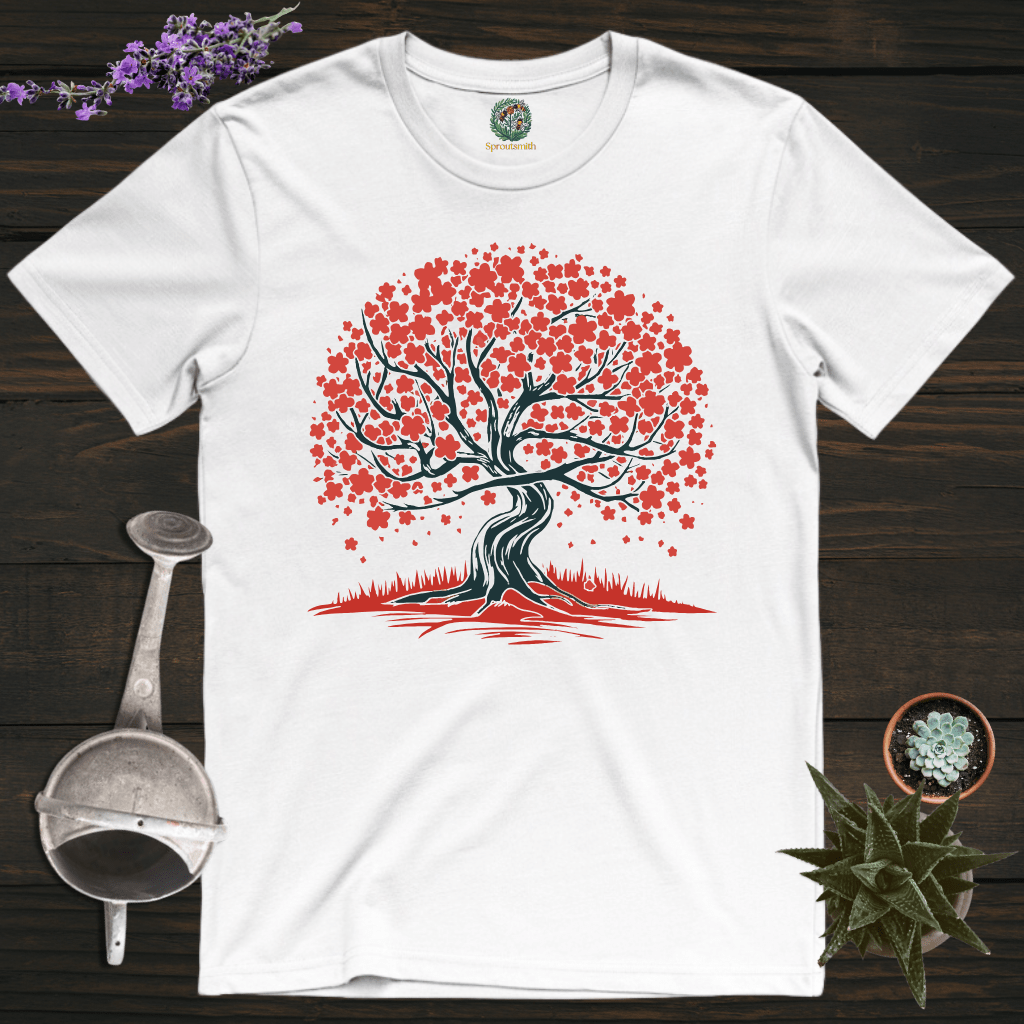 Sproutsmith T-Shirt White / S Cherry Blossom T-Shirt