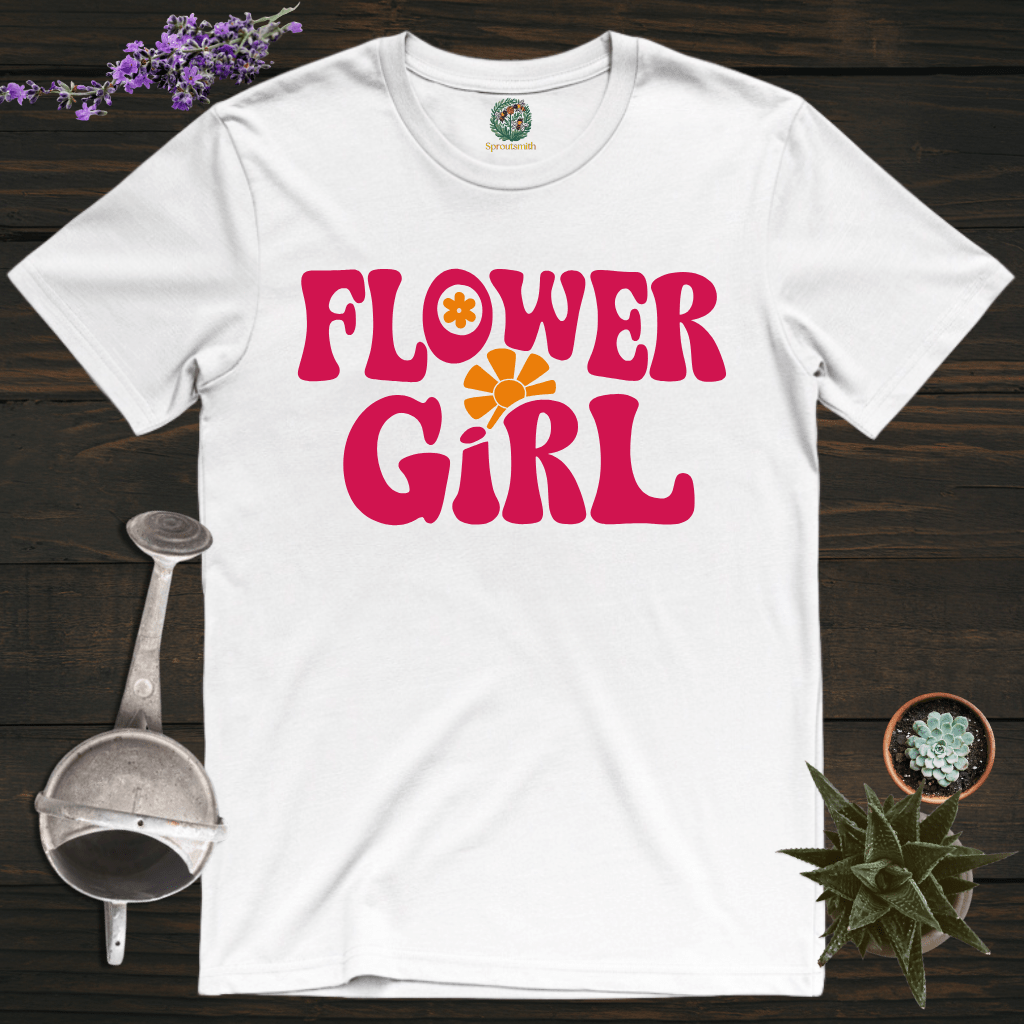 Sproutsmith T-Shirt White / S Flower Girl T-Shirt