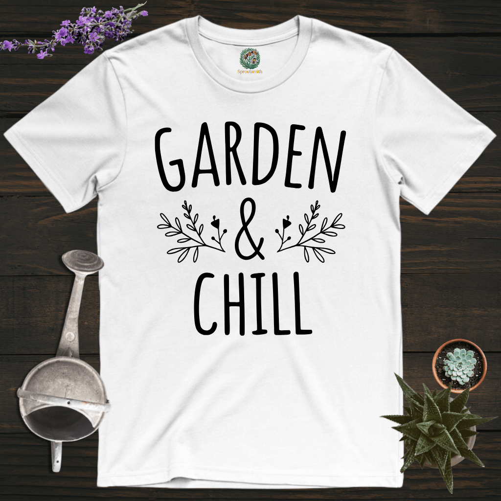 Sproutsmith T-Shirt White / S Garden and Chill T-Shirt