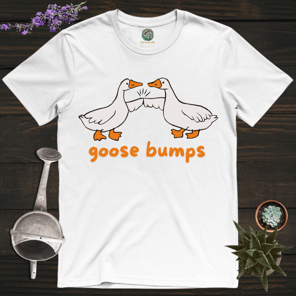 Sproutsmith T-Shirt White / S Goose Bumps T-Shirt