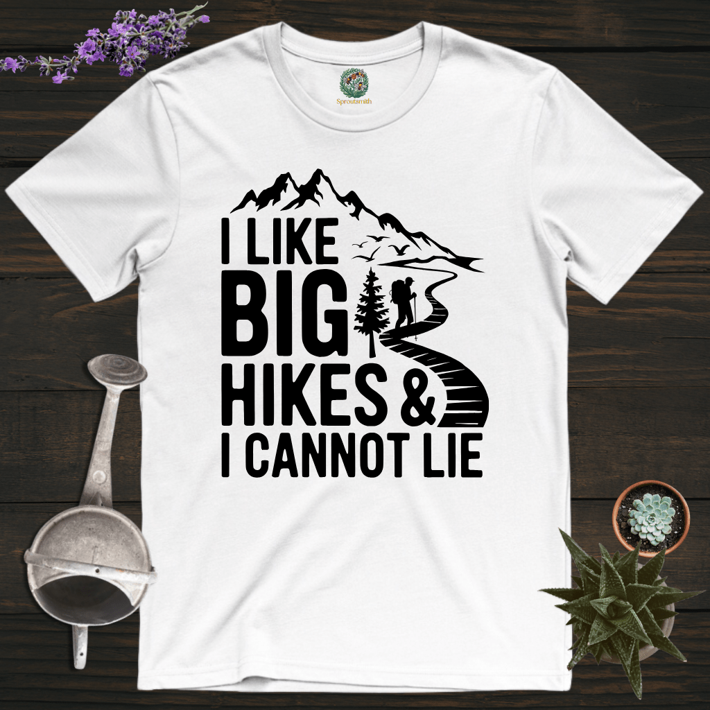 Sproutsmith T-Shirt White / S I Like Big Hikes T-Shirt