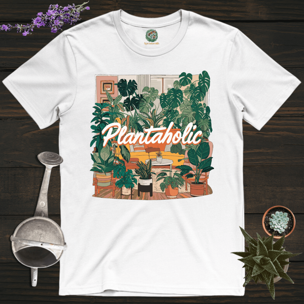 Sproutsmith T-Shirt White / S I'm a Plantaholic T-Shirt