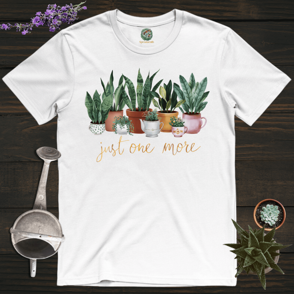 Sproutsmith T-Shirt White / S One More Plant T-Shirt