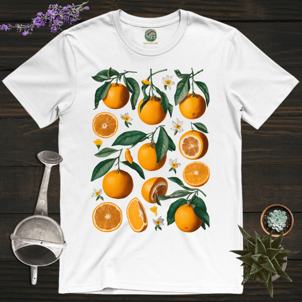 Sproutsmith T-Shirt White / S Orange Season T-Shirt