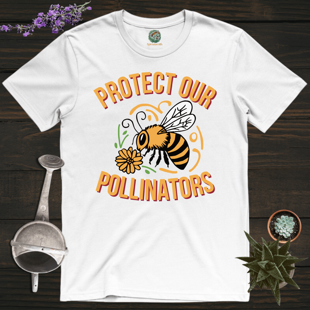 Sproutsmith T-Shirt White / S Protect Our Pollinators T-Shirt