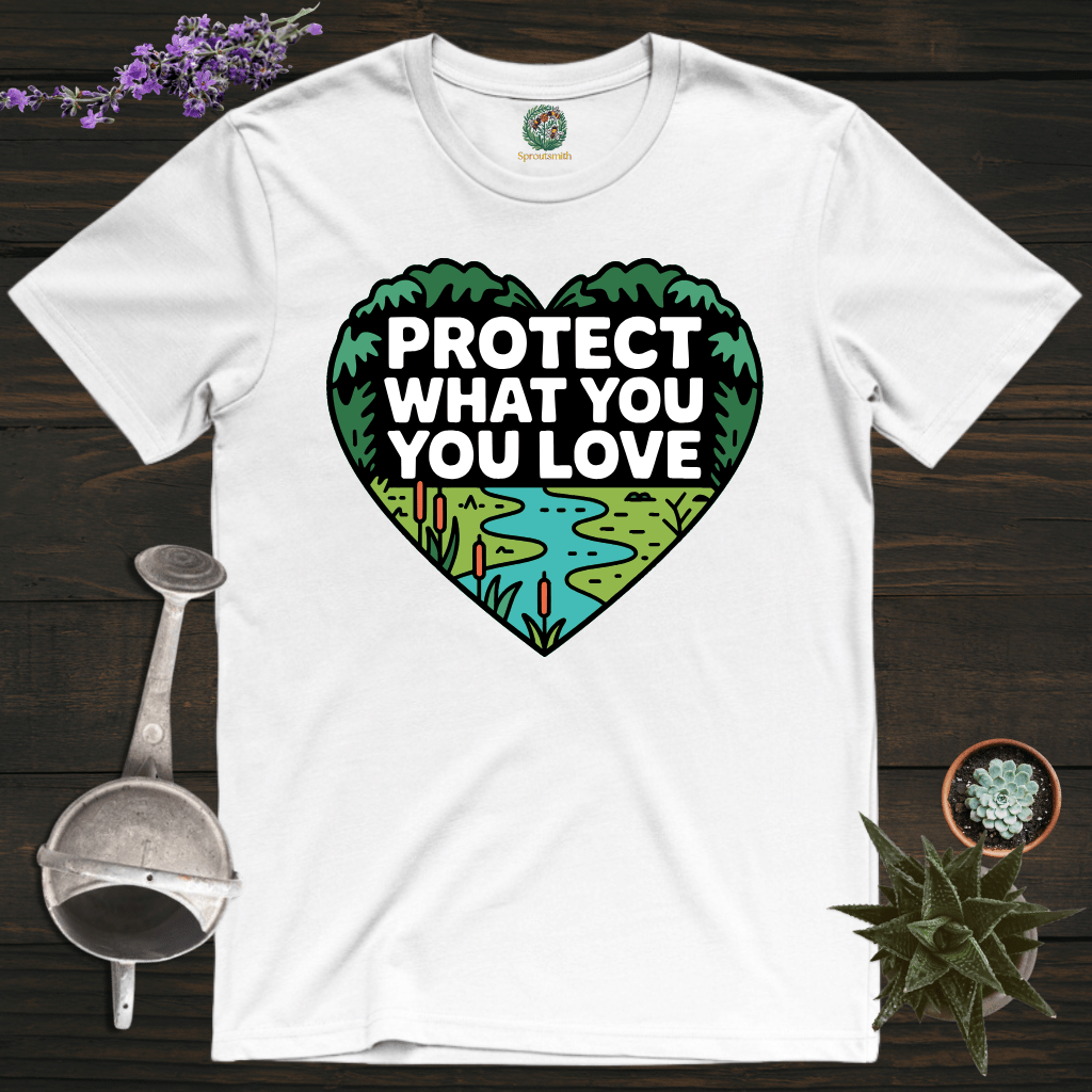 Sproutsmith T-Shirt White / S Protect What You Love T-Shirt