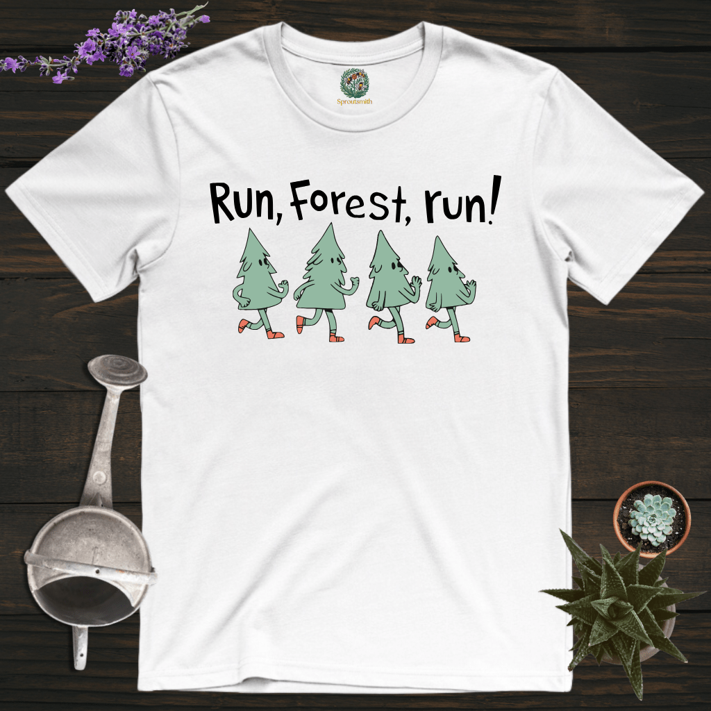 Sproutsmith T-Shirt White / S Run Forest Run T-Shirt