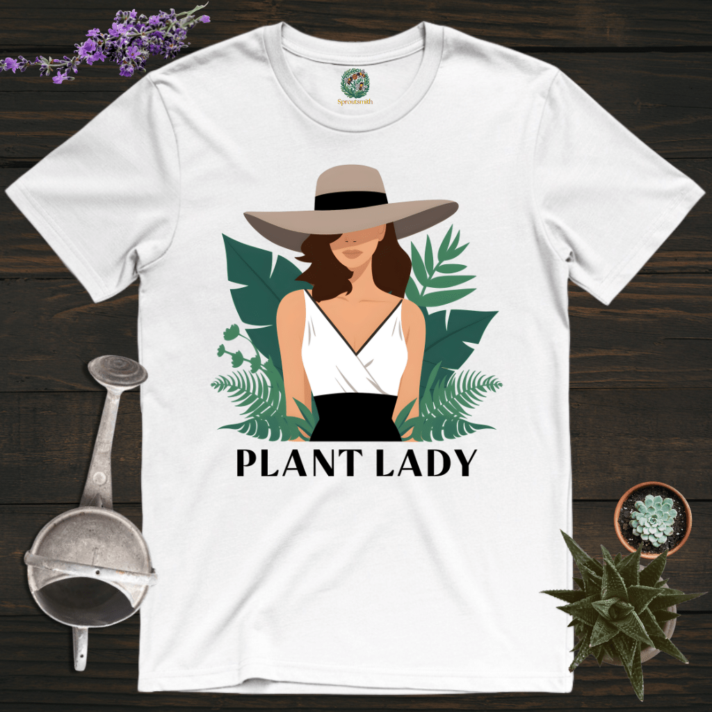 Sproutsmith T-Shirt White / S The Plant Lady T-Shirt