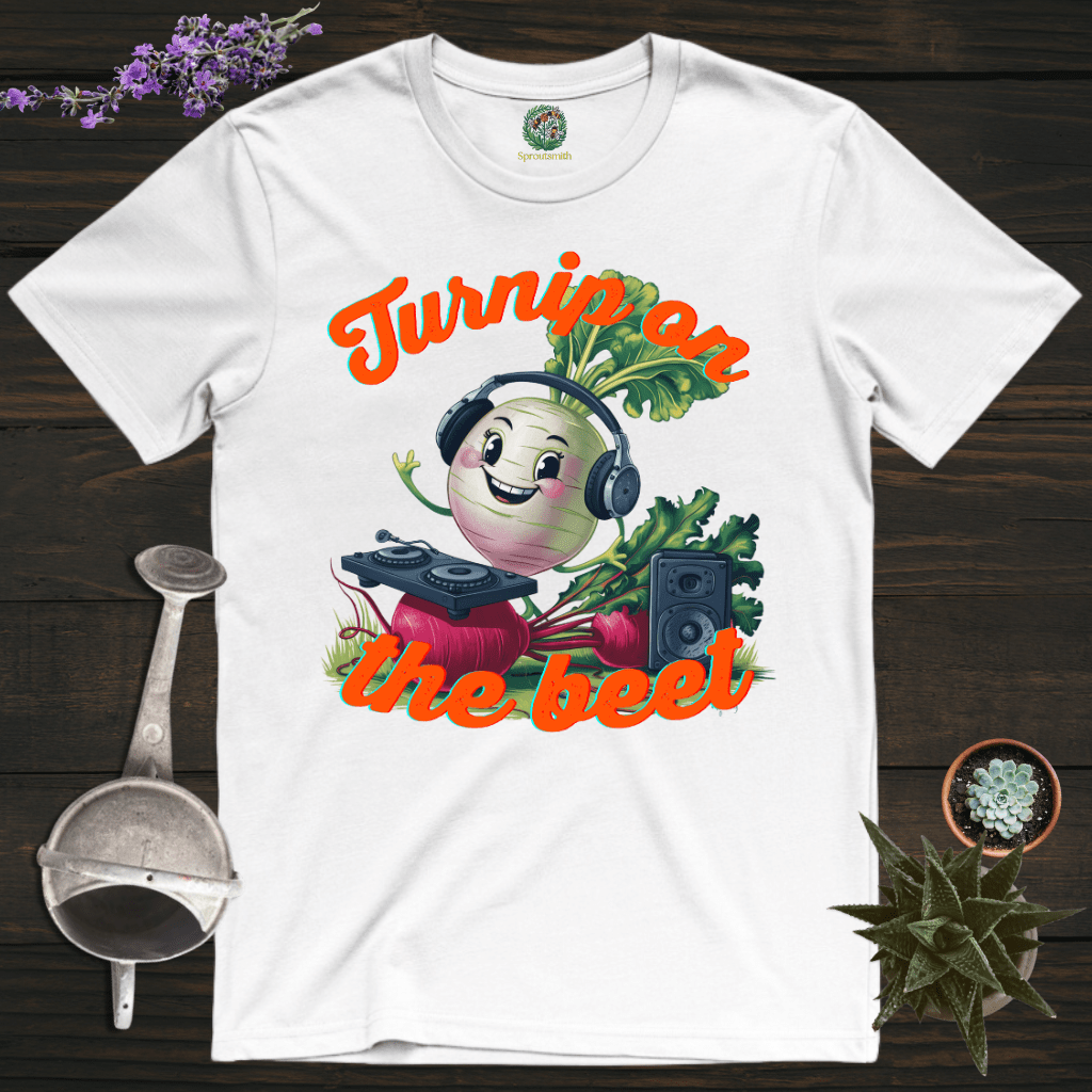 Sproutsmith T-Shirt White / S Turnip on the Beet T-Shirt