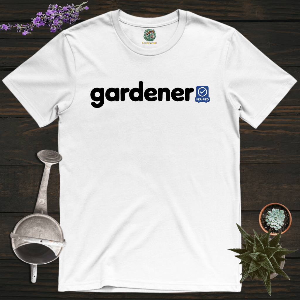 Sproutsmith T-Shirt White / S Verified Gardener T-Shirt