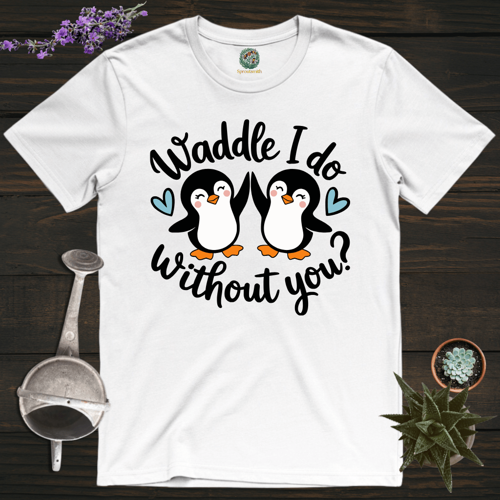 Sproutsmith T-Shirt White / S Waddle I Do T-Shirt