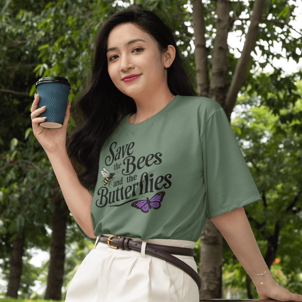 Sproutsmith T-Shirt Bees and Butterflies T-Shirt