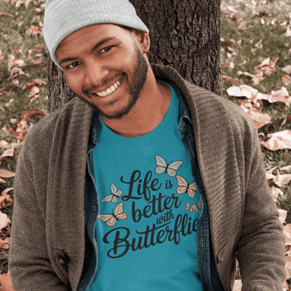 Sproutsmith T-Shirt Better With Butterflies T-Shirt