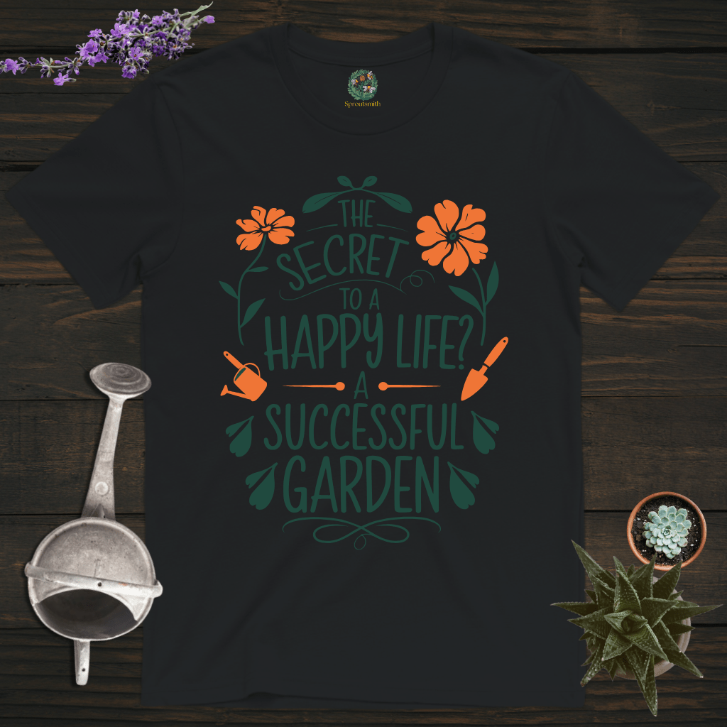 Sproutsmith T-Shirt Black / S A Successful Garden T-Shirt
