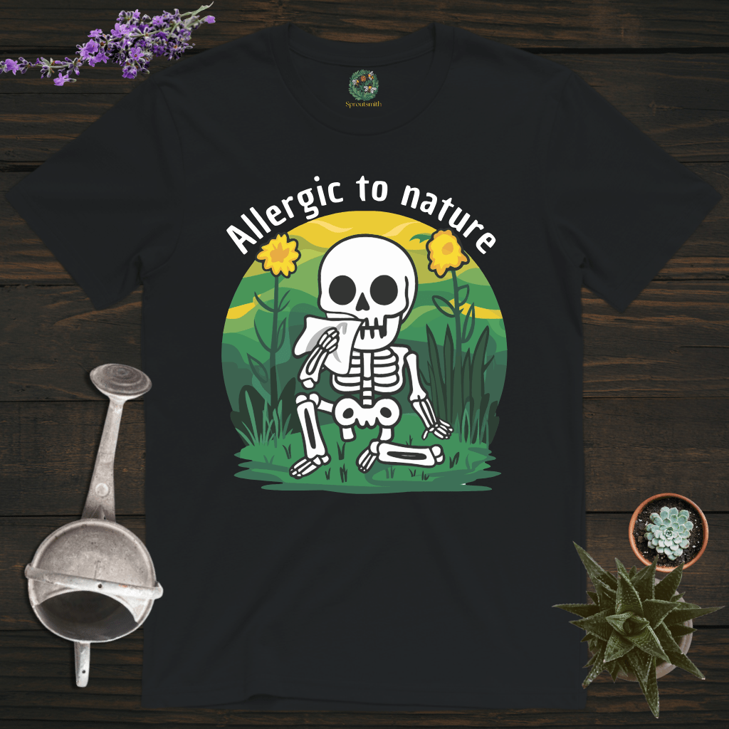 Sproutsmith T-Shirt Black / S Allergic to Nature T-Shirt