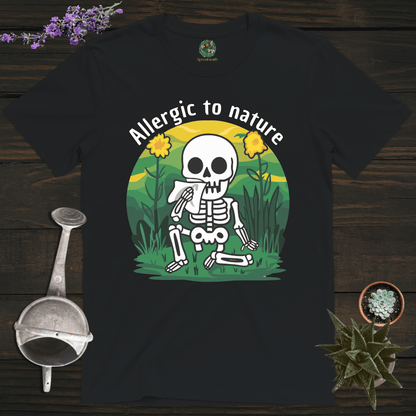 Sproutsmith T-Shirt Black / S Allergic to Nature T-Shirt
