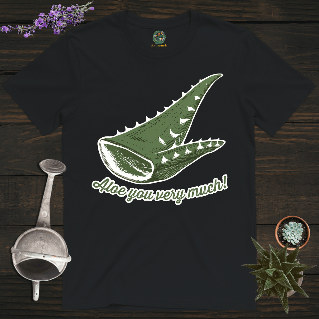 Sproutsmith T-Shirt Black / S Aloe You Very Much T-Shirt