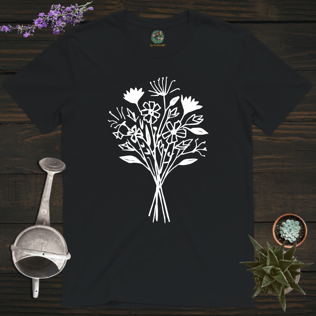 Sproutsmith T-Shirt Black / S Bouquet T-Shirt