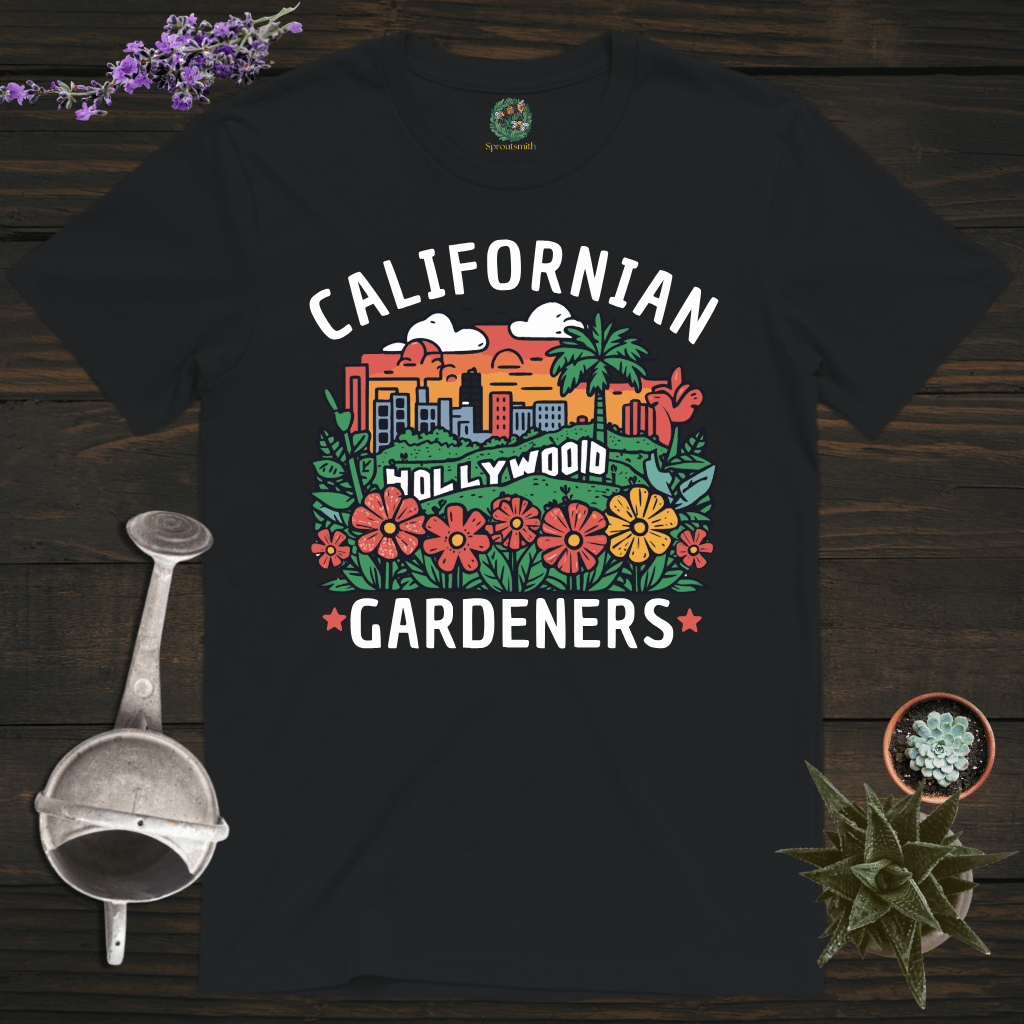 Sproutsmith T-Shirt Black / S Californian Gardeners T-Shirt