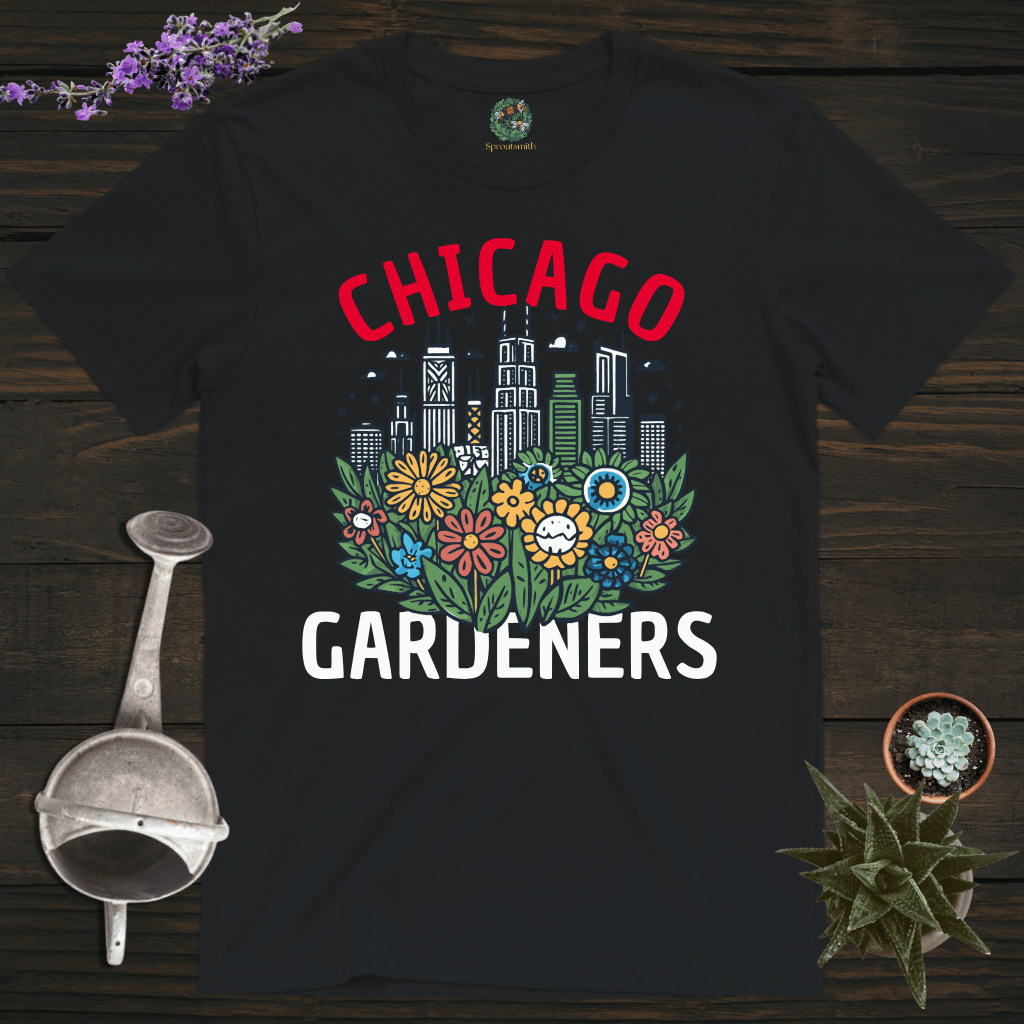Sproutsmith T-Shirt Black / S Chicago Gardeners T-Shirt