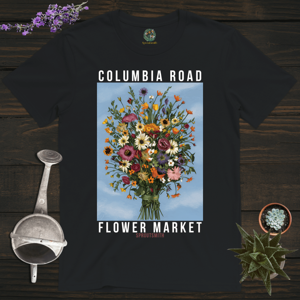 Sproutsmith T-Shirt Black / S Columbia Road Flower Market T-Shirt