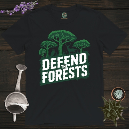 Sproutsmith T-Shirt Black / S Defend the Forests T-Shirt