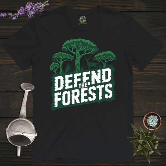 Sproutsmith T-Shirt Black / S Defend the Forests T-Shirt