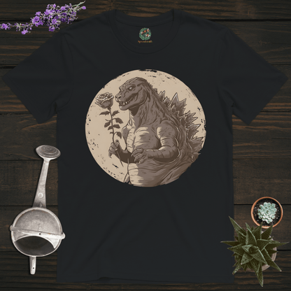 Sproutsmith T-Shirt Black / S Dinosaur's Rose T-Shirt