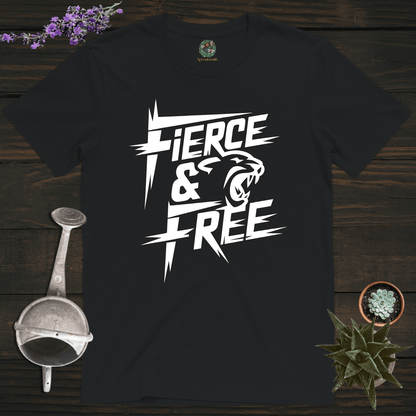 Sproutsmith T-Shirt Black / S Fierce and Free T-Shirt