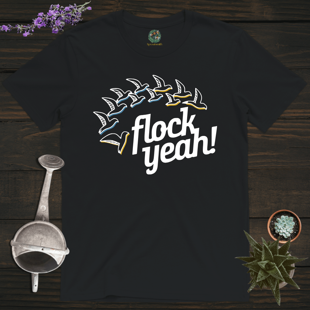 Sproutsmith T-Shirt Black / S Flock Yeah T-Shirt