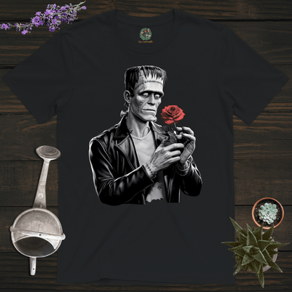 Sproutsmith T-Shirt Black / S Frankenstein's Rose T-Shirt