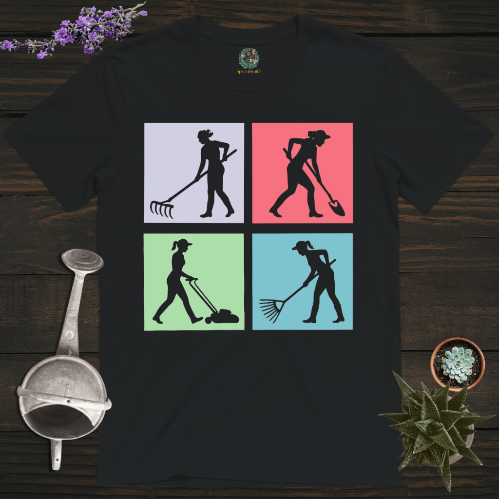 Sproutsmith T-Shirt Black / S Garden Work T-Shirt