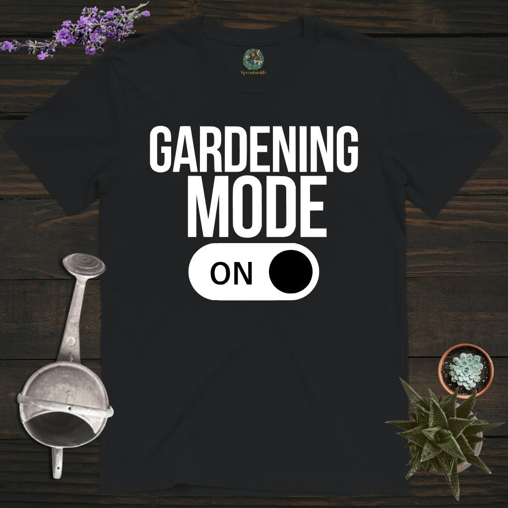 Sproutsmith T-Shirt Black / S Gardening Mode On T-Shirt