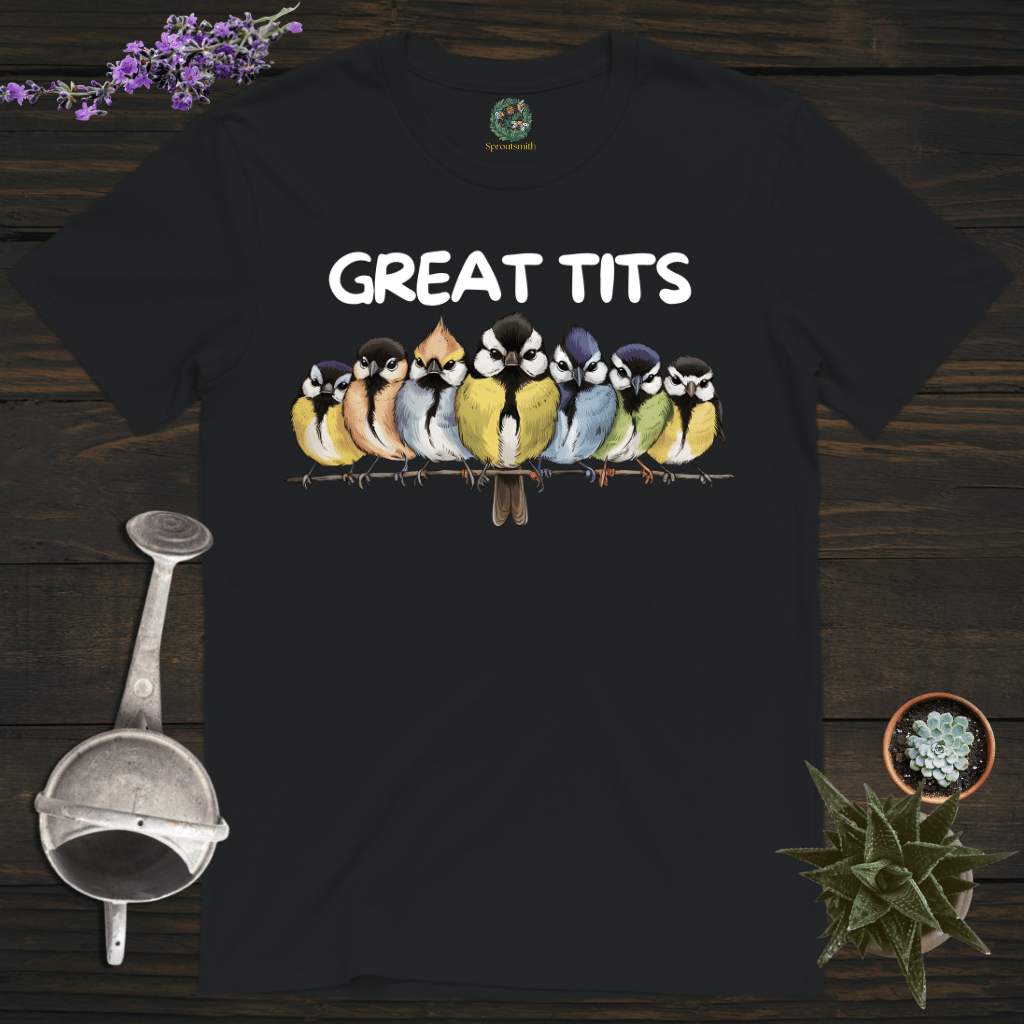 Sproutsmith T-Shirt Black / S Great Tits T-Shirt