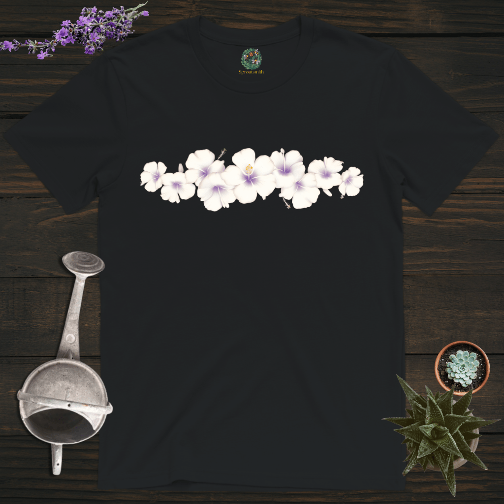 Sproutsmith T-Shirt Black / S Hibiscus Heaven T-Shirt