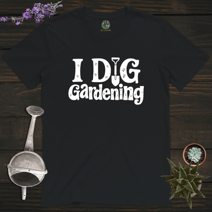 Sproutsmith T-Shirt Black / S I Dig Gardening T-Shirt