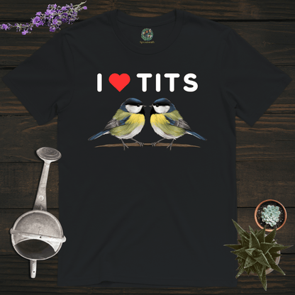 Sproutsmith T-Shirt Black / S I Love Tits T-Shirt