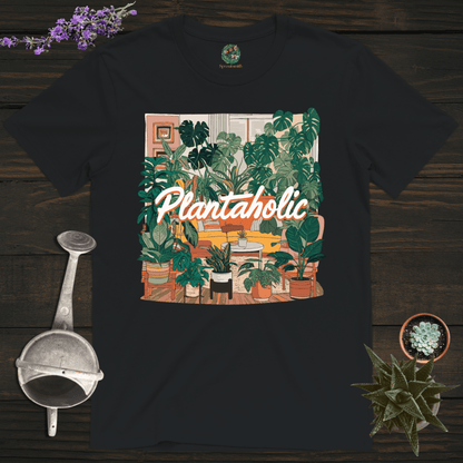 Sproutsmith T-Shirt Black / S I'm a Plantaholic T-Shirt