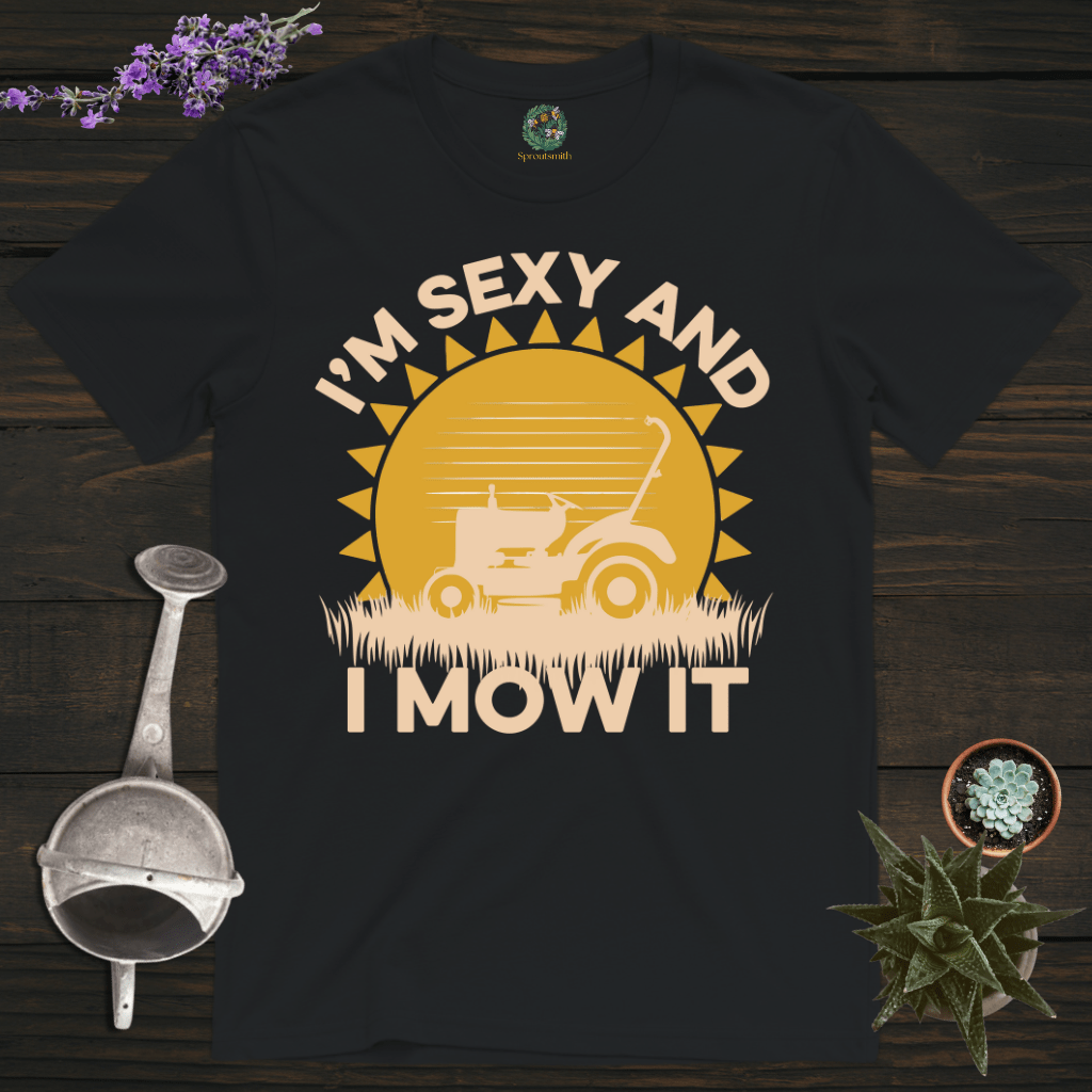 Sproutsmith T-Shirt Black / S I Mow It T-Shirt