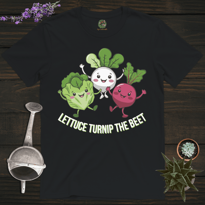 Sproutsmith T-Shirt Black / S Lettuce Turnip the Beet T-Shirt