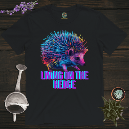 Sproutsmith T-Shirt Black / S Living on the Hedge T-Shirt