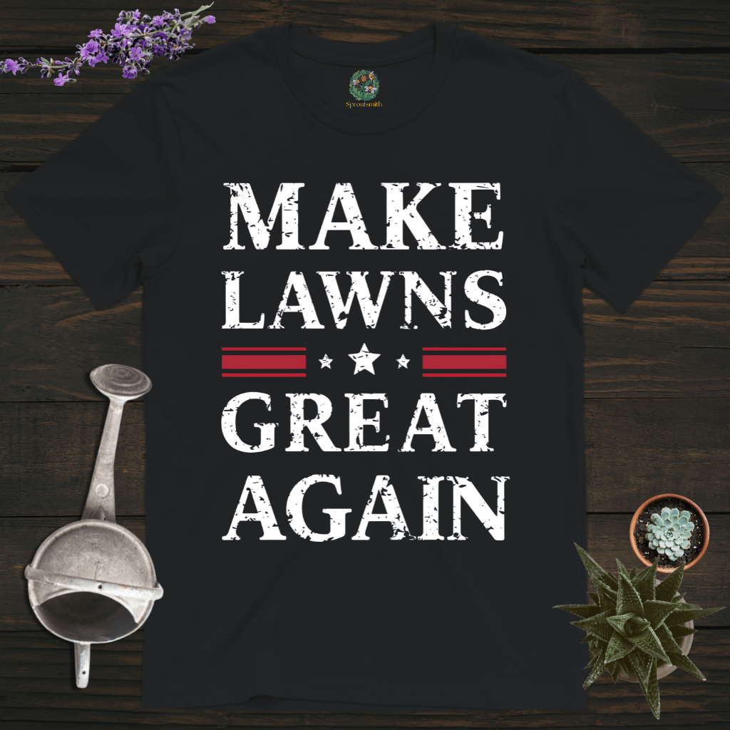 Sproutsmith T-Shirt Black / S Make Lawns Great T-Shirt