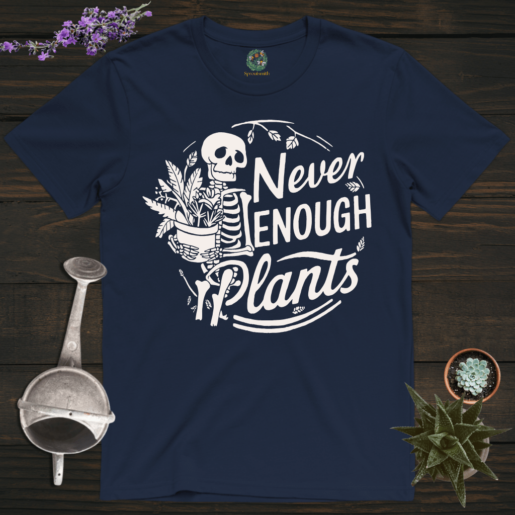 Sproutsmith T-Shirt Black / S Never Enough Plants T-Shirt