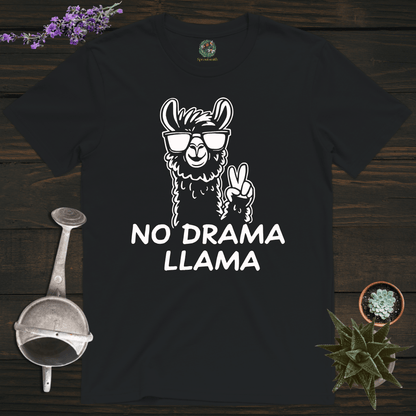 Sproutsmith T-Shirt Black / S No Drama Llama T-Shirt