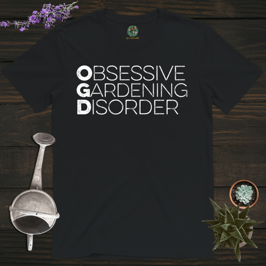Sproutsmith T-Shirt Black / S Obsessive Gardening Disorder T-Shirt