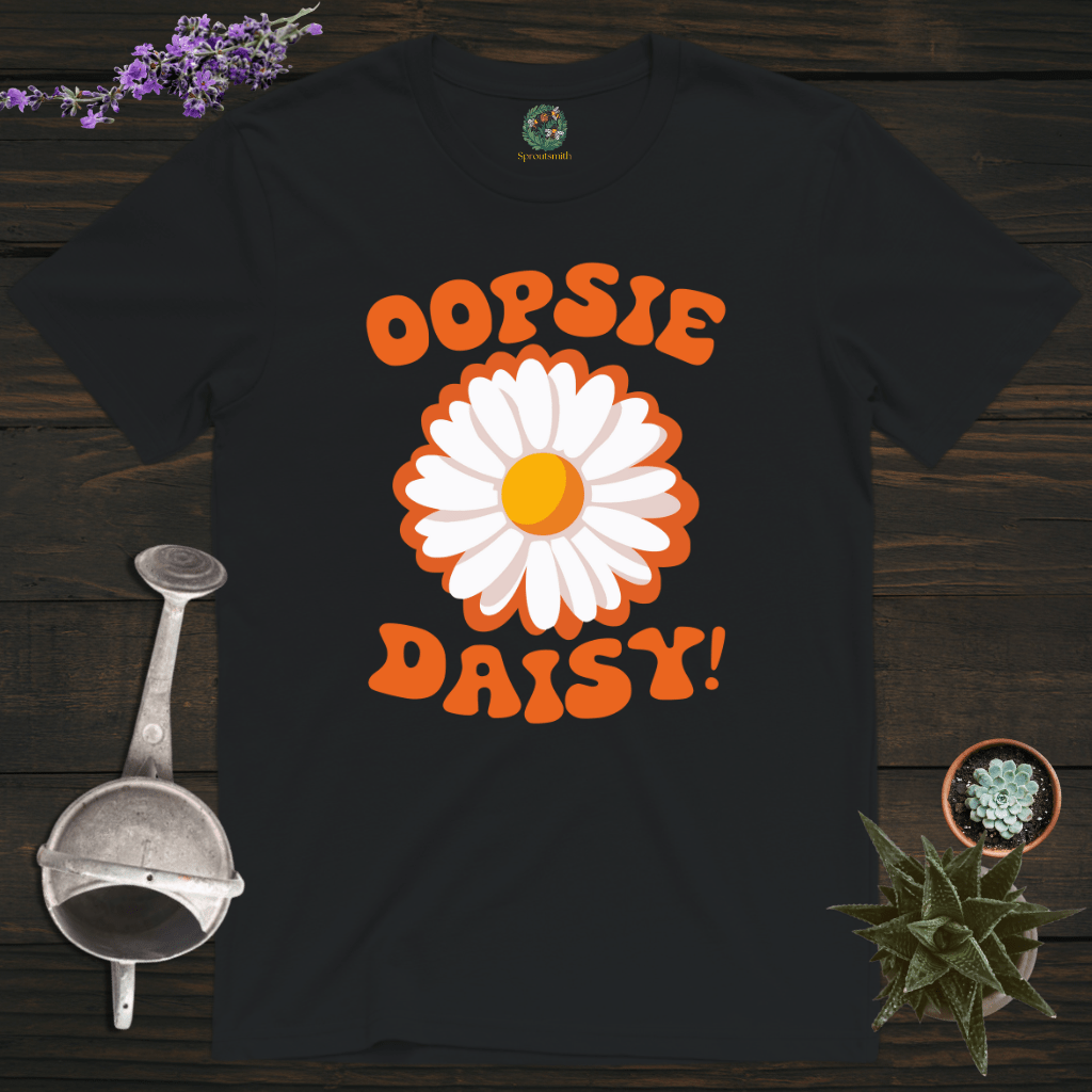 Sproutsmith T-Shirt Black / S Oopsie Daisy T-Shirt