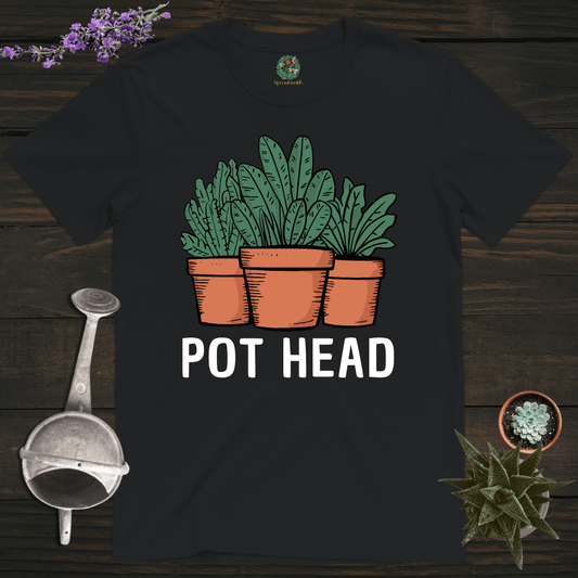 Sproutsmith T-Shirt Black / S Pot Head T-Shirt