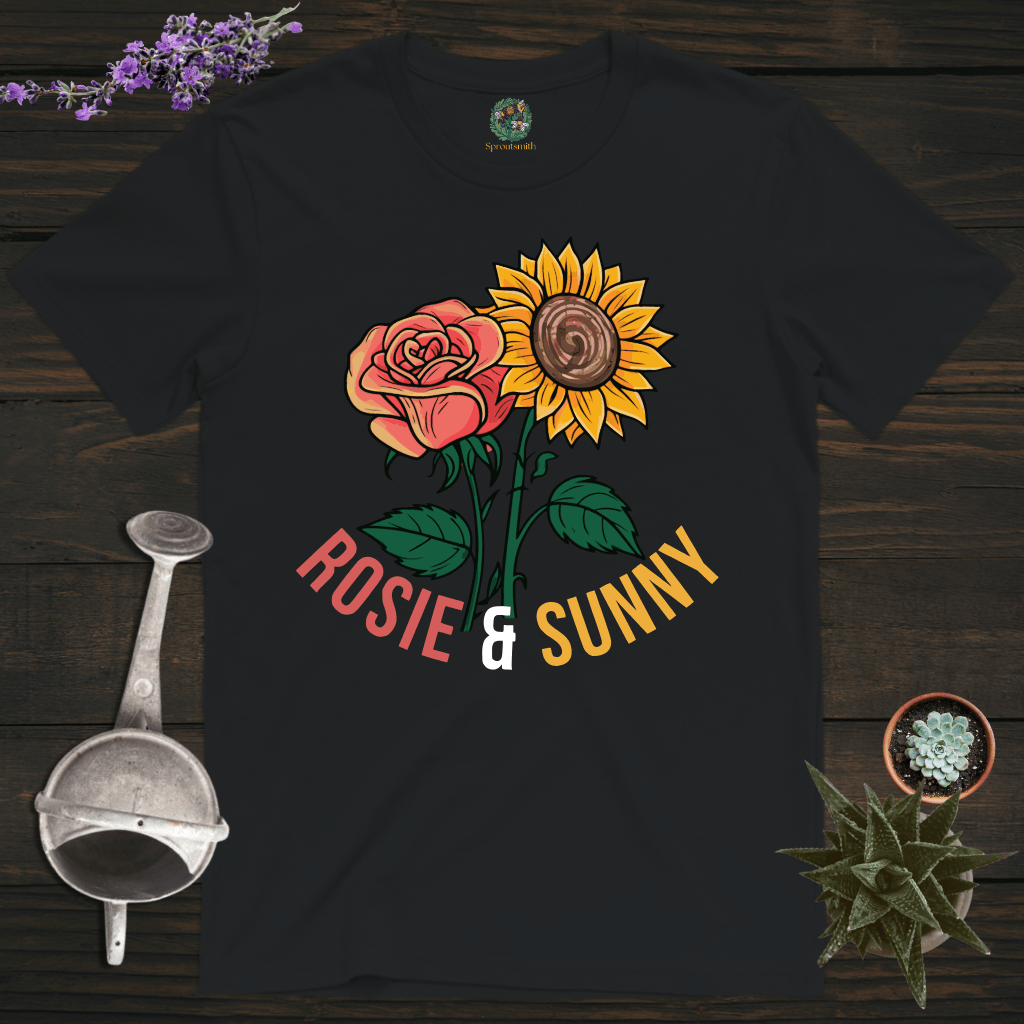 Sproutsmith T-Shirt Black / S Rosie and Sunny T-Shirt