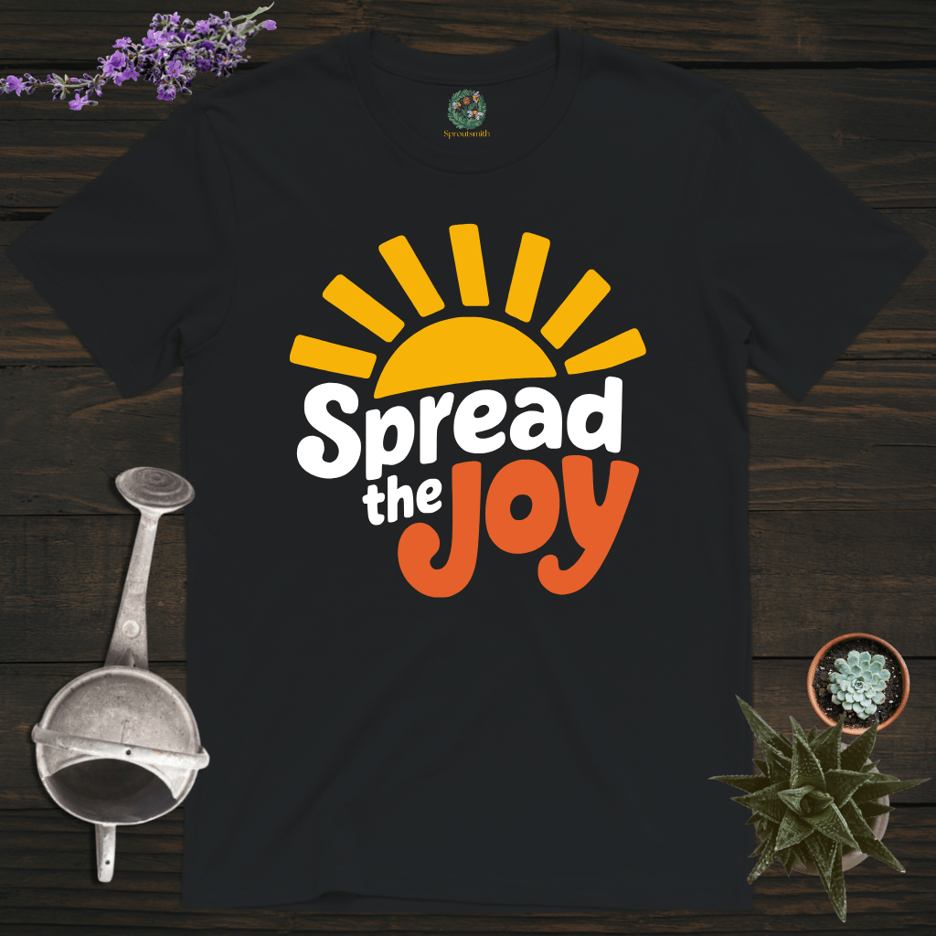 Sproutsmith T-Shirt Black / S Spread the Joy T-Shirt